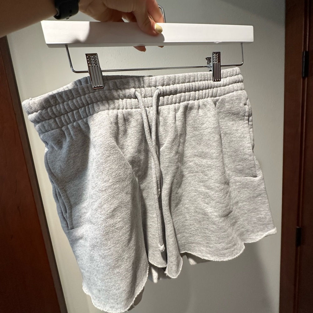 TNA Light Gray Athletic Shorts